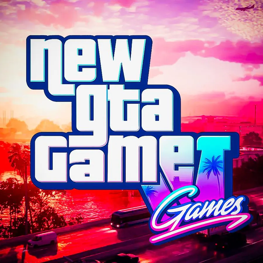 New GTA Game logo mark in white and cyan